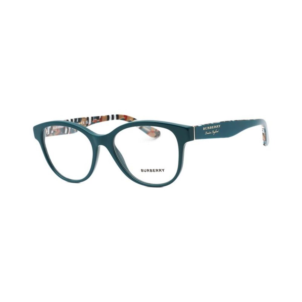 Burberry Blue Wayfarer Glasses Full-Rim Design